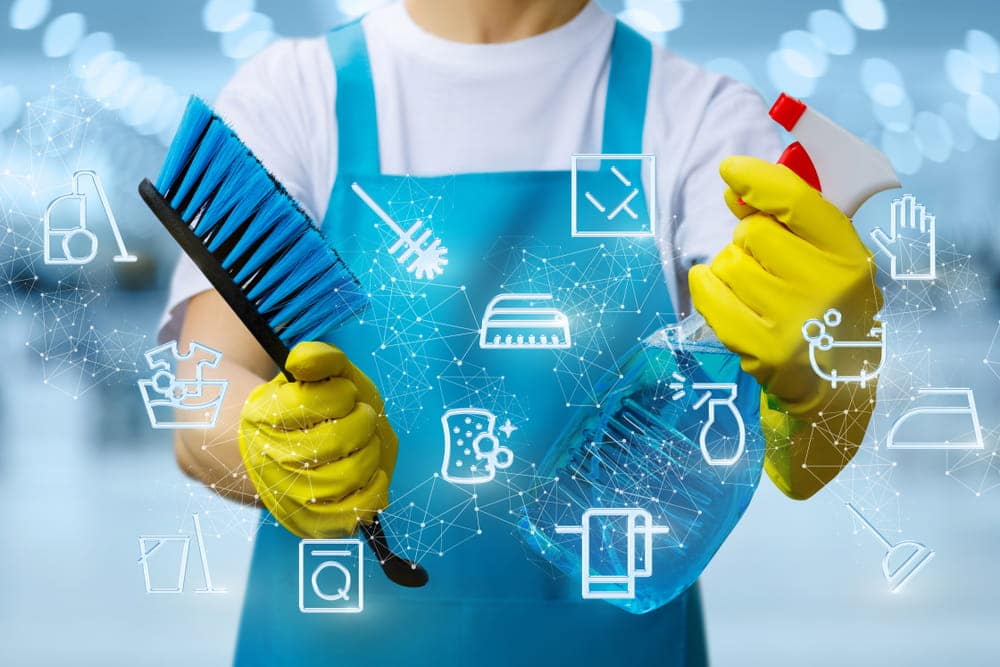 Our cleaning team